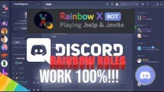 How To Make Discord Rainbow Roles 2023 Tutorial