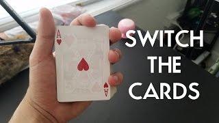 LEARN TO SWITCH THE CARDS TRICK PigCake Tutorials