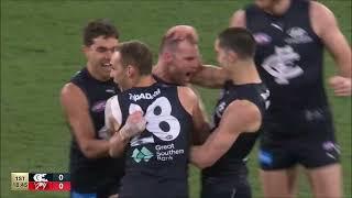 Sam Docherty's Elimination Final goal - AFL Finals 2023 - Carlton vs Sydney