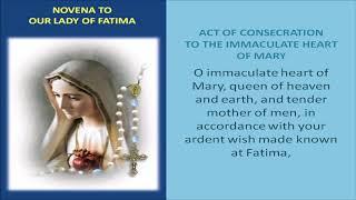 Our Lady of Fatima Novena