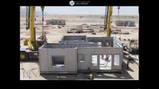 Gulf Precast - Villa Superstructure Timelapse