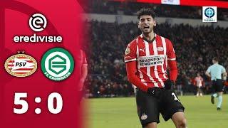 Überragender Ricardo Pepi mit Hattrick bei PSV-Kantersieg! | PSV Eindhoven - FC Groningen