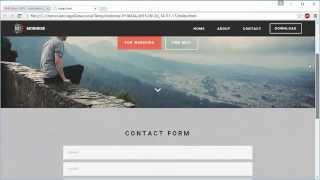 Contact Forms - Mobirise Site Builder Software v2.0