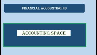 FINANCIAL ACCOUNTING N6 VALUE ADDED TAX  VAT