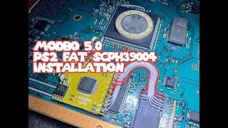 Playstation 2 FAT SCPH39xxx (SCPH39004) - Modbo 4.0/5.0 - PS2 modchip installation - 4K 60FPS