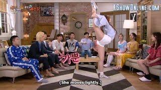 [EngSub] WJSN Cheng Xiao Show Her Flexible Body on Happy Together