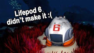 What happened to Lifepod 6 in Subnautica?