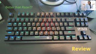 Fantech MK872 Optilite Mechanical Keyboard Review! (With Sound test)