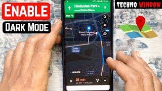 How To Enable Dark Mode On Google Maps (Android)