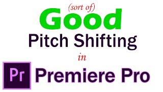 How to Accurately pitch shift in Premiere Pro (Tutorial)