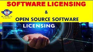 What is Software Licenses & Open Source Software Movement || Unit || 3 | Cyber Ethics || CBSE X