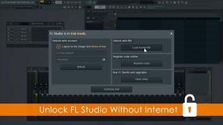 FL STUDIO | How To Unlock FL Studio Without The Internet - Regkey File Method