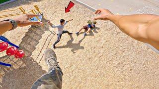 Bully vs Parkour - POV