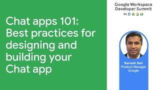 Chat apps 101  Best practices for designing and building your Chat app