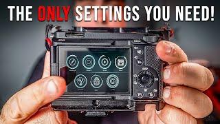 Only 7 Camera Settings Matter – The Rest Are Wasting Your Time!