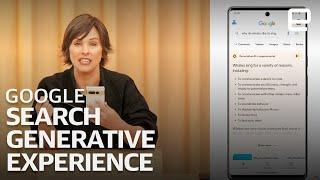 Search Generative Experience at Google I/O 2023 in under 3 minutes