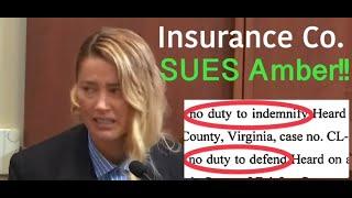 Amber Heard’s Insurance Company TURNS ON Her!  BOMBSHELL New Lawsuit!  | Lawyer Reacts