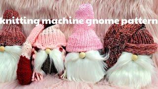 22 pin knitting machine gnome tutorial! addi, sentro, mattel