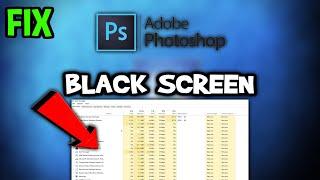 Adobe Photoshop – How to Fix Black Screen & Stuck on Loading Screen