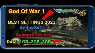 God of War 1 Best Settings 60Fps On Aether Sx2 | GOW1 Best Settings 2023 | Best AetherSx2 Settings