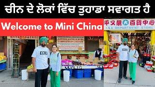 ਚੀਨ ਵਿੱਚ ਤੁਹਾਡਾ ਸਵਾਗਤ ਹੈ China Town Toronto | Punjabi Travel Couple | Ripan Khushi