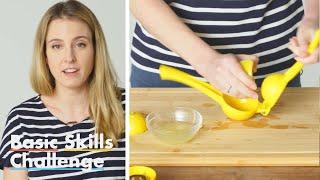 50 People Try to Juice a Lemon | Epicurious