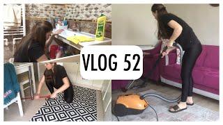 EV TEMİZLİĞİ  EVDEYİZ  DUŞ SONRASI MİNİ  CİLT BAKIMI | VLOG 52