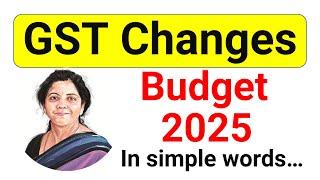 GST Changes by Budget 2025 | TaxReply GST Library | TaxGPT