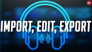 How To Edit Audio On Shotcut Video Editor Tutorial