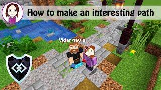 How to make a path in Minecraft w/ Vidargavia | 02 Obsidian Order | Minecraft survival