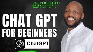 ChatGPT for Beginners: Your Ultimate Guide to Getting Started (REBROADCAST)