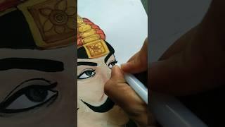 maharana pratap painting #shorts#art by sapna malviya #