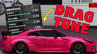 Pixel Car Racer - Nissan GTR (Pro League) Drag Tune