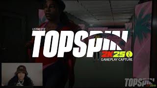 TOPSPIN 2K25  SERENA WILLIAMS CAPTURE REACTION #topspin #2k #topspin2k25 #2KNextMaker #Tennis