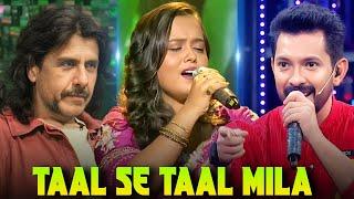 Taal Se Taal Mila | Mysame X Aditya Narayan Performance Indian Idol 15 Reaction