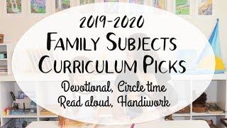 Homeschool Curriculum Picks 2019-2020 l Preschool Kindergarten First Grade l Waldorf Inspired