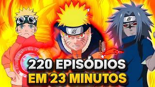 RESUMO DE NARUTO CLÁSSICO COMPLETO