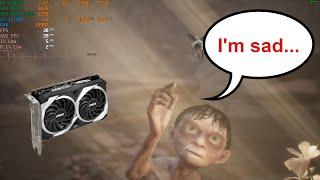 The Lord of the Rings: Gollum™ on a BUDGET graphic card... #shorts [ RX 6500XT ]