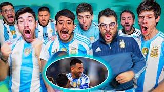 Argentina vs Canada | Reacciones de Amigos | Semifinal Copa América 2024