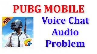 How To Fix PUBG MOBILE Audio Chat Problem || Fix PUBG Voice Chat Problem || Android Mobile