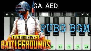 PUBG BGM | Piano notes | Game Music | Keyboard notes | How to play #pubg