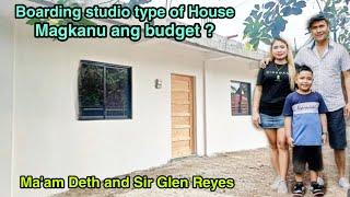 Studio type of boarding house  Congratulation's Ma'am Deth and Si'r Glenn Reyes from batangas
