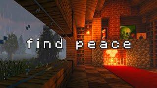 take a walk through your childhood memories... (minecraft music, fire & ambience)