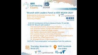 IEEE Connecting Experts | Brunch with Leaders at IEEE WSAIM 2020