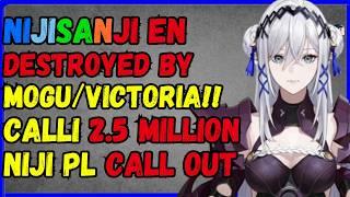 Nijisanji EN DESTROYED by Victoria/Mogughost, Calli 2.5 Million! Another Niji Callout