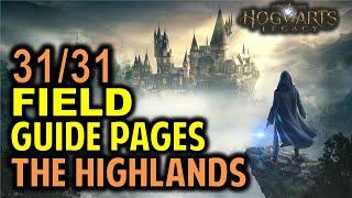 The Highlands: All 31 Field Guide Pages Locations | Hogwarts Legacy