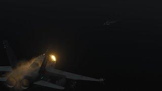 2 Canadian CF-18s vs an Iraqi Patrol Boat (Gulf War) | DCS Reenactment