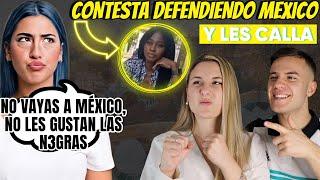 ARGENTINAS DIJERON a CHICA AFRICANA que LOS MEXICANOS SON R4C1STAS pero ELLA AMA MEXICO