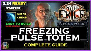 [PoE 3.24] LEAGUE STARTER - FREEZING PULSE TOTEMS HIEROPHANT - PATH OF EXILE NECROPOLIS - POE BUILDS