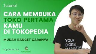 Cara Membuka Toko Di Tokopedia, gampang banget !